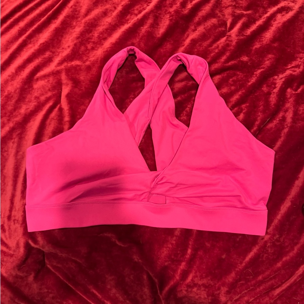 Fabletics Hot Pink Sports Bra